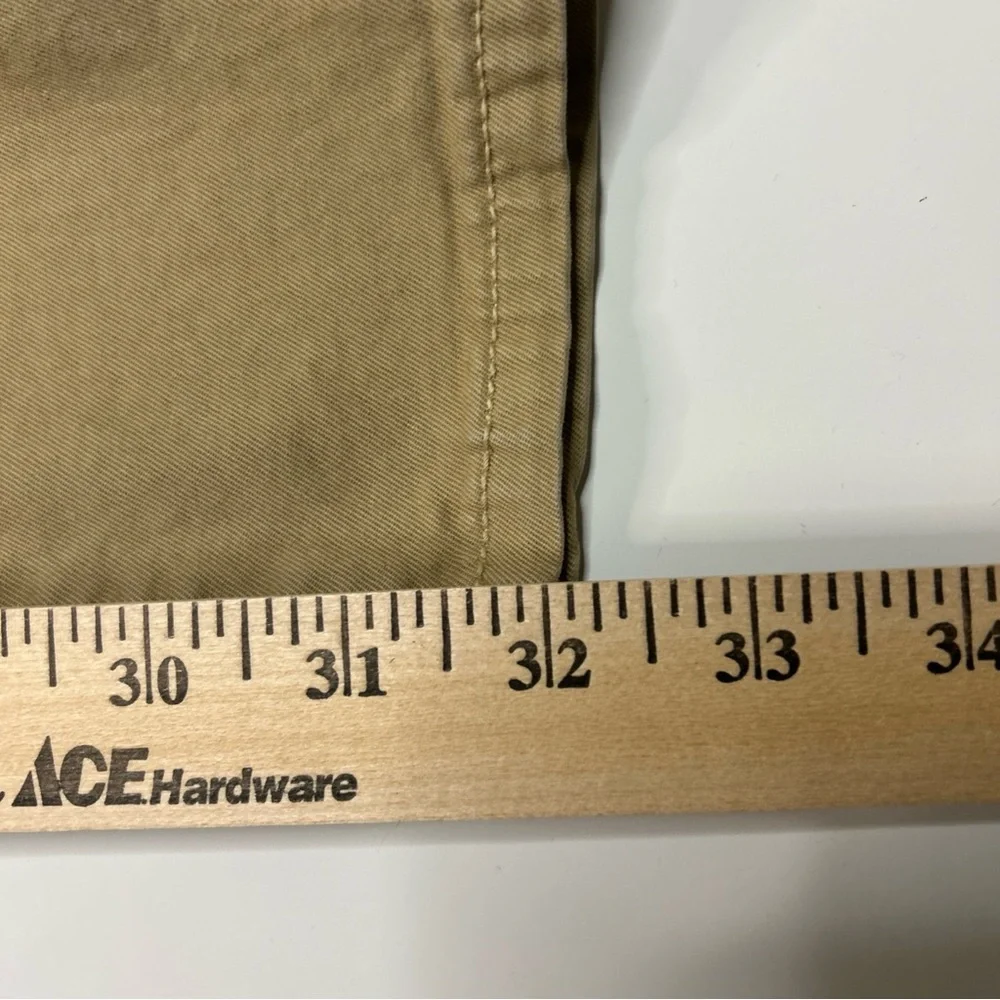 rag & bone Khaki Pants Men’s 32/32 100% Cotton Tan Business Casual Logo